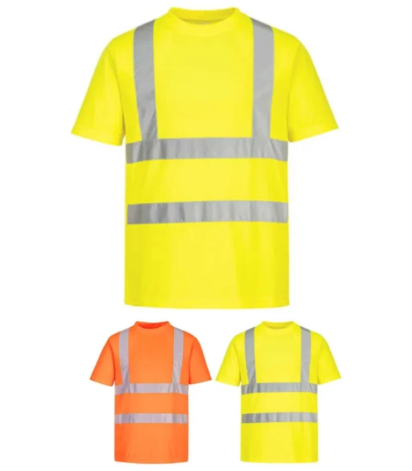 Portwest EC12 - Eco Hi-Vis T-Shirt (6 pack)